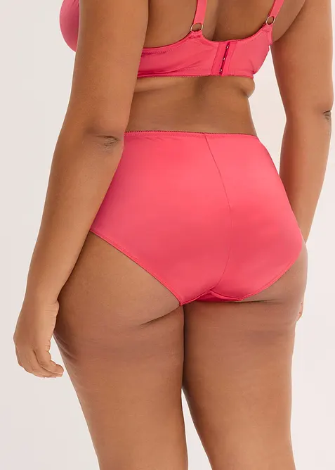 Maxitrosa med glittrande blombroderi, bonprix