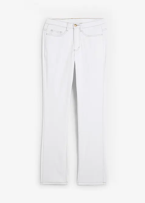 Stretchjeans Straight Mid Waist, bonprix