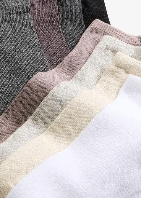 Ankelstrumpor med ekologisk bomull (20-pack), bonprix