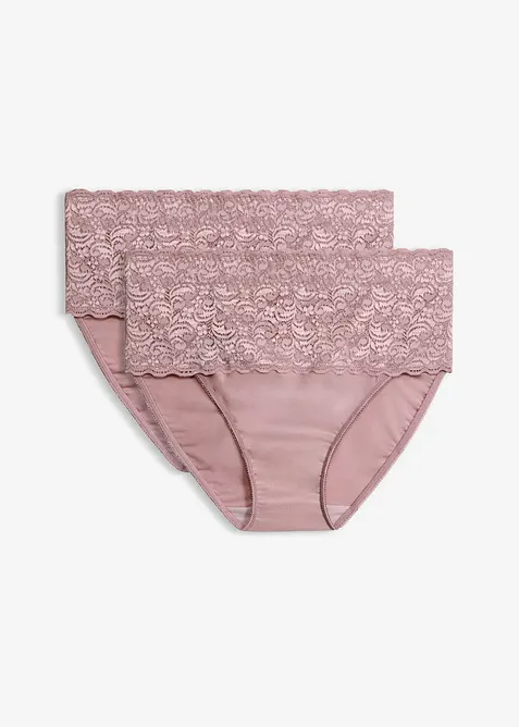 Trosa med kraftigt formande effekt (2-pack), bonprix