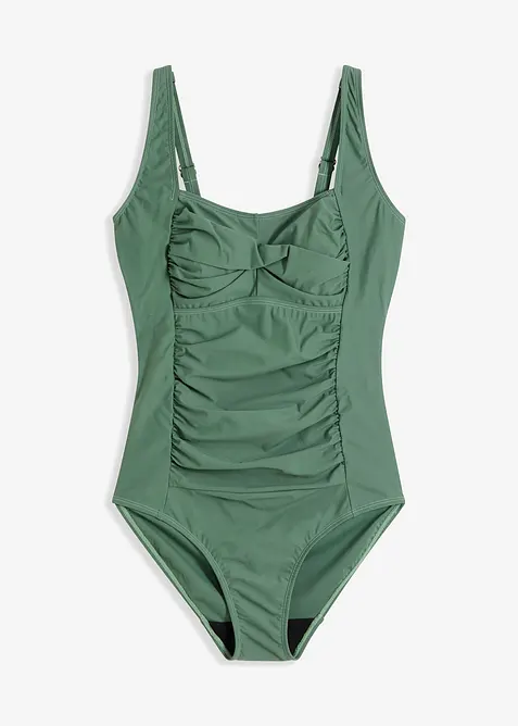 Baddr&auml;kt med medelh&ouml;g formande effekt och omlottstil, bonprix