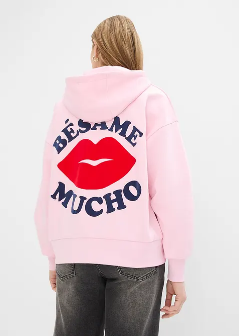 Oversizesweatshirt med huva, bonprix