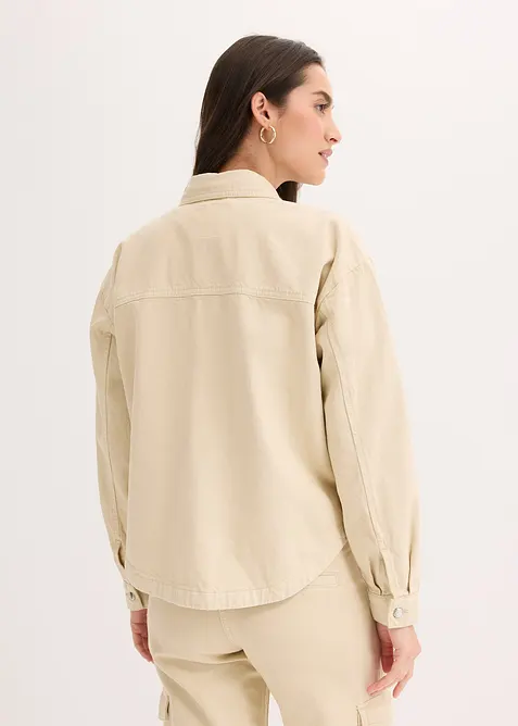 Blusjacka i ren bomull, bonprix