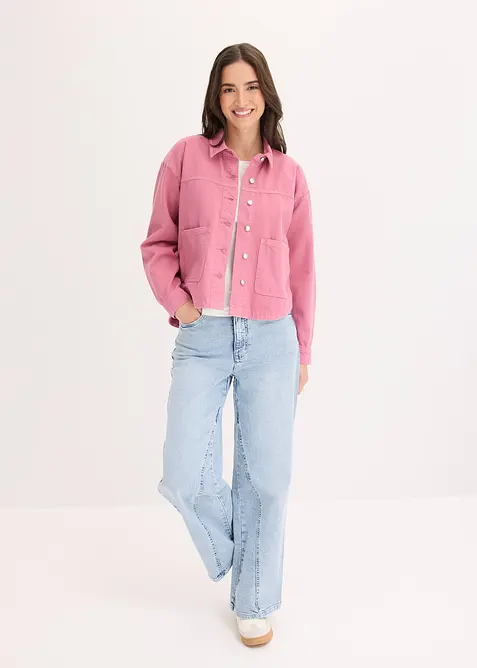 Blusjacka i ren bomull, bonprix