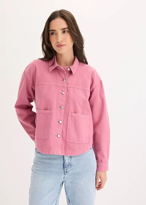 Blusjacka i ren bomull, bonprix