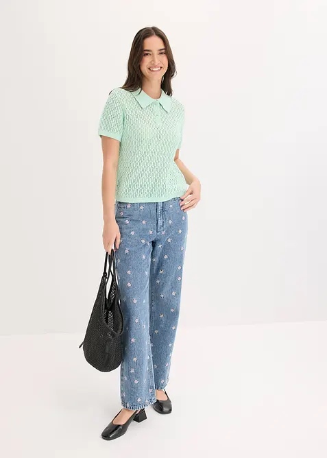 Straight jeans High Waist, bonprix