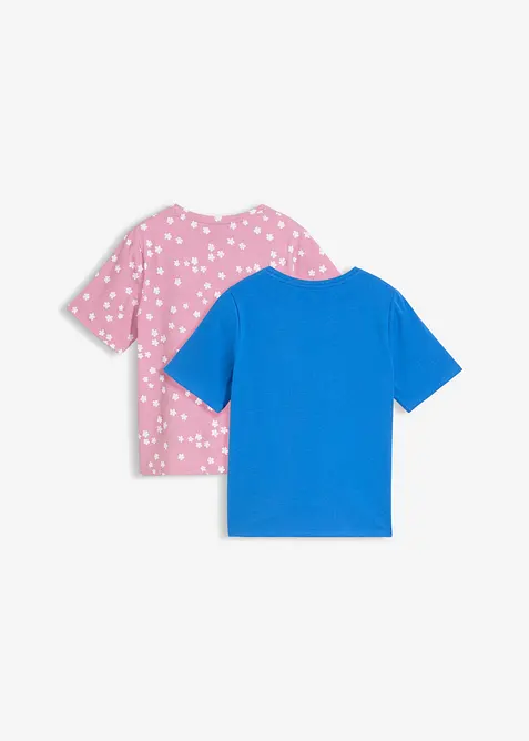 T-shirt i ekologisk bomull (2-pack), bonprix