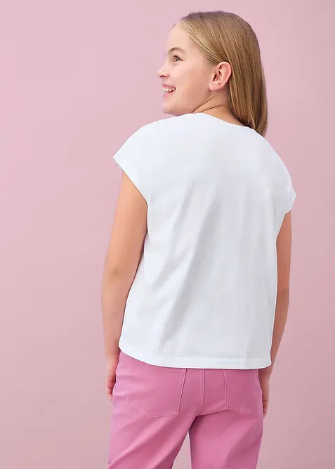 T-shirt av ekologisk bomull, bonprix