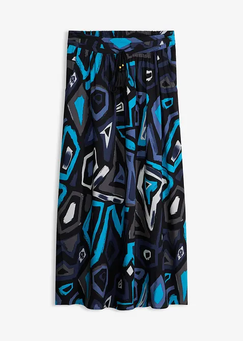 Maxikjol i viskos med mjukt fall, bonprix