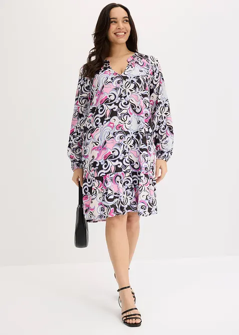 Tunikakl&auml;nning av mjuk viskos, bonprix