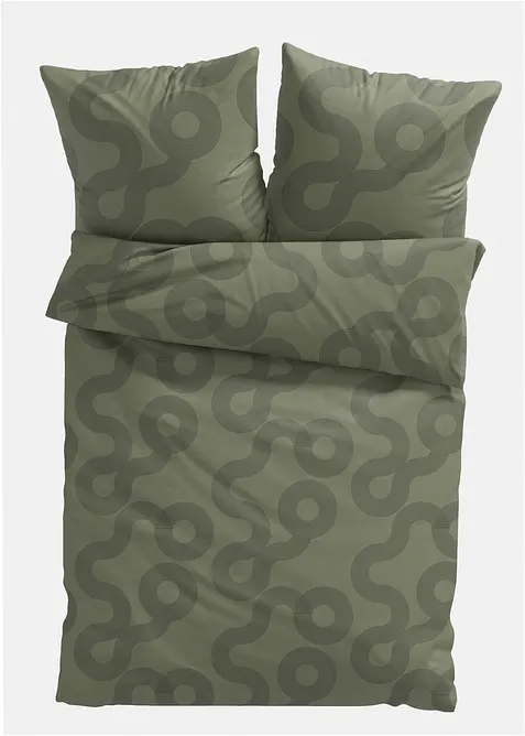 P&aring;slakanset med grafiskt m&ouml;nster, bonprix