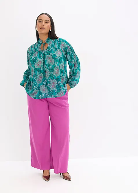 Chiffongtunika med paisleym&ouml;nster, bonprix