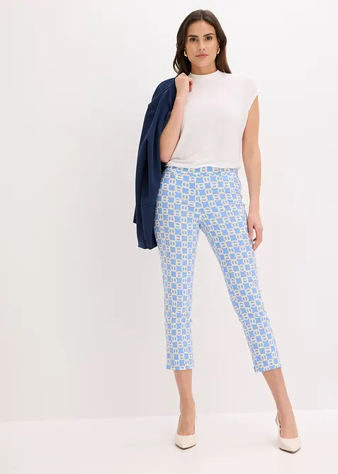 Stretchbyxa i bengalin, bonprix