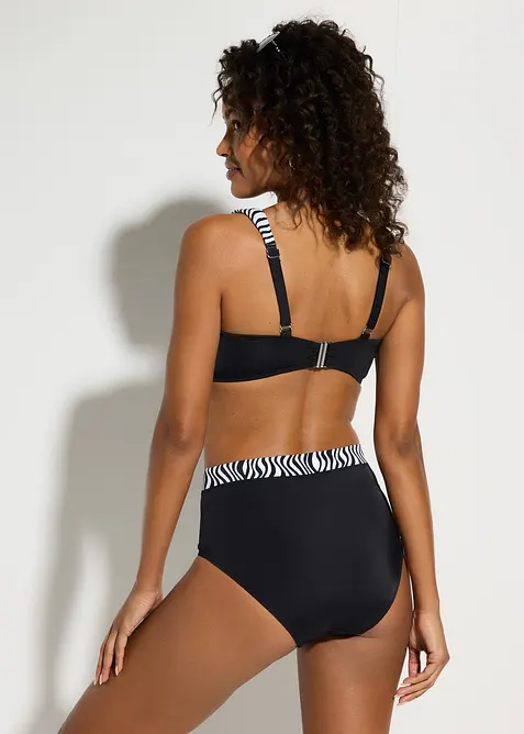 Minimizer-bikini med vadderade axelband (2 delar), bonprix