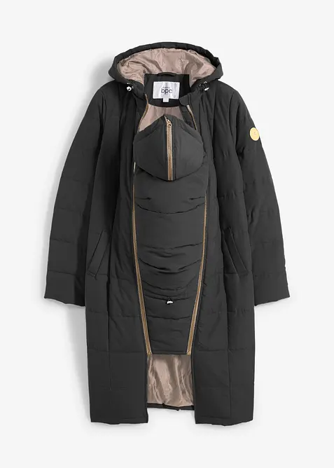 Mammat&auml;ckkappa med &aring;tervunnen polyester och babyficka, bonprix