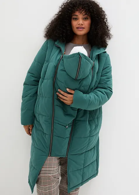 Mammat&auml;ckkappa med &aring;tervunnen polyester och babyficka, bonprix