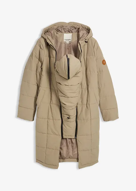 Mammat&auml;ckkappa med &aring;tervunnen polyester och babyficka, bonprix