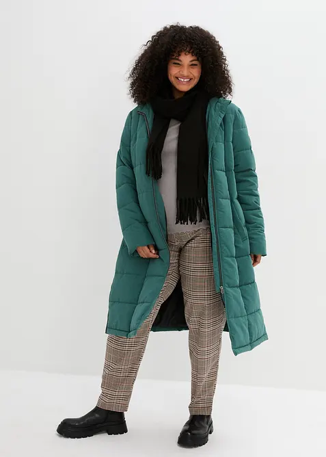 Mammat&auml;ckkappa med &aring;tervunnen polyester och babyficka, bonprix