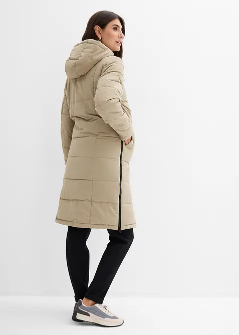 Mammat&auml;ckkappa med &aring;tervunnen polyester och babyficka, bonprix