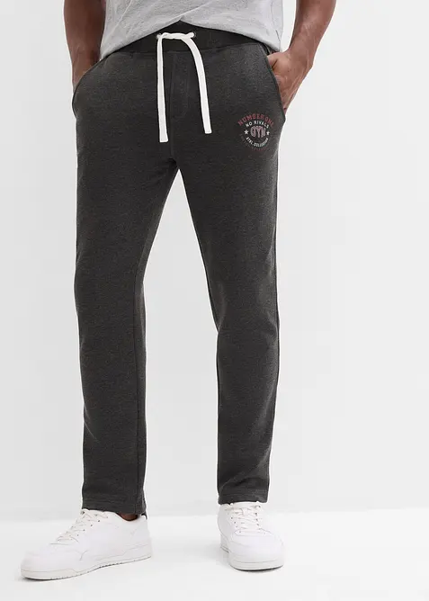 Joggingbyxa med sportiga detaljer, bonprix