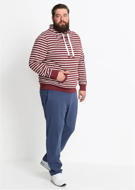 Joggingbyxa med sportiga detaljer, bonprix