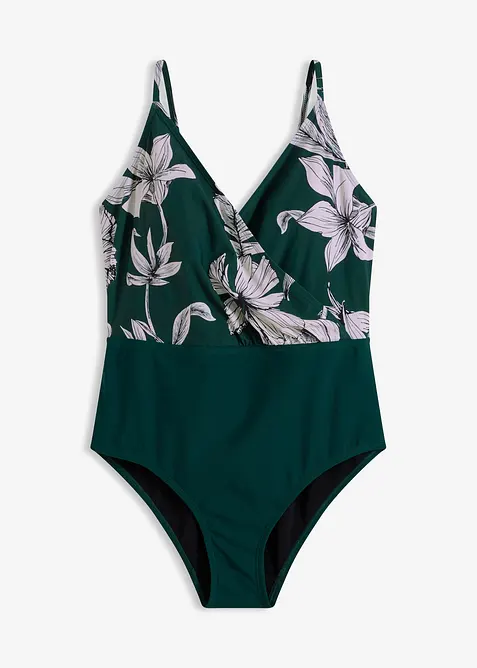 Baddr&auml;kt med V-ringning och l&auml;tt formande effekt, bonprix