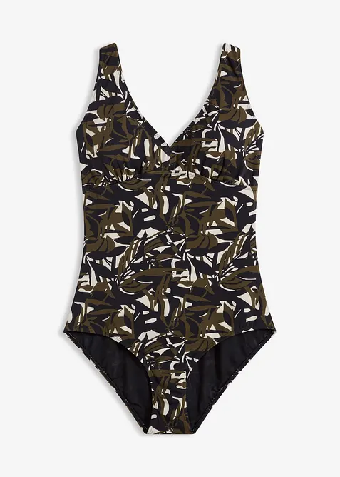 Baddr&auml;kt med medelh&ouml;g formkraft och V-ringning, bonprix