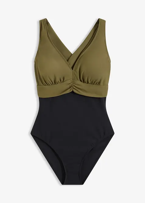 Baddr&auml;kt med V-ringning och l&auml;tt formande effekt, bonprix