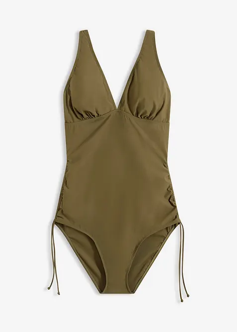 Baddr&auml;kt med sn&ouml;rning och l&auml;tt formande effekt, bonprix