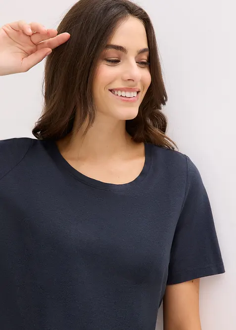 Capripyjamas i mjuk viskosmix, bonprix