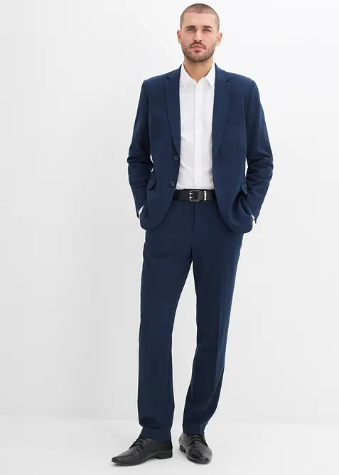 Stretchig kostymbyxa, modern passform, bonprix