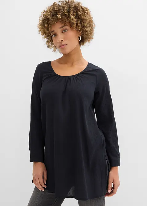 L&aring;ng tunika av bomull, bonprix