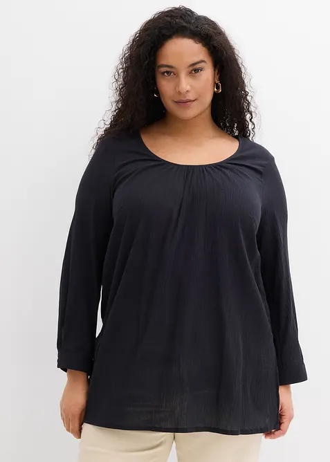 L&aring;ng tunika av bomull, bonprix