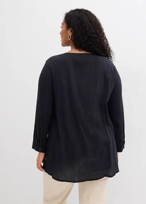 L&aring;ng tunika av bomull, bonprix