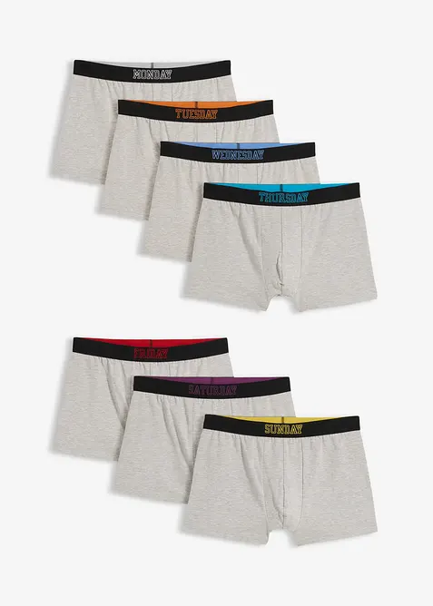 Boxershorts med bomull (7-pack), bonprix