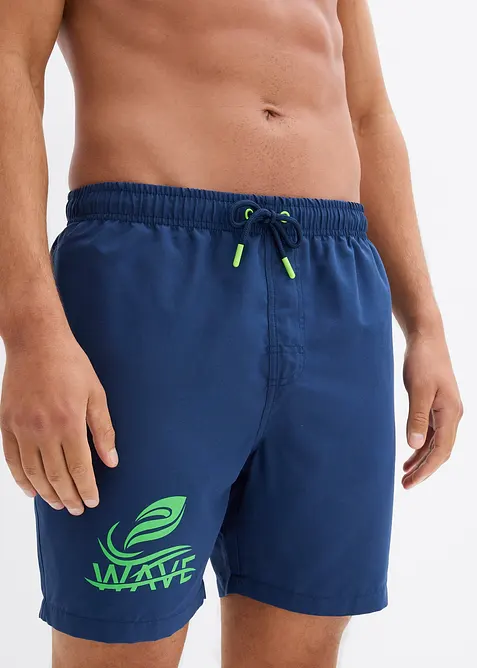 Badshorts med tryck, bonprix