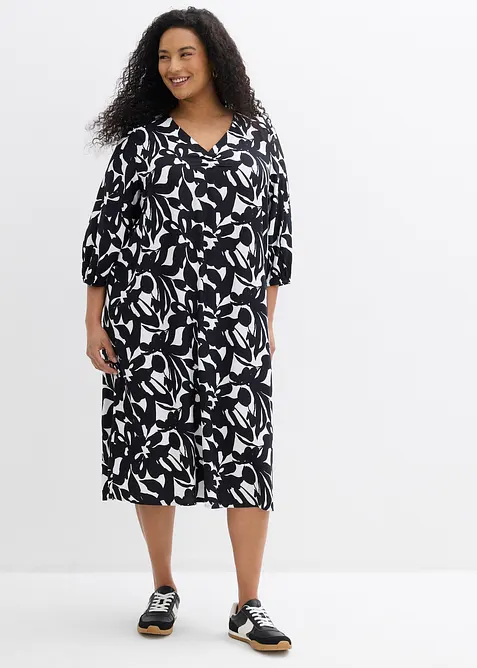 Maxikl&auml;nning i viskos med mjukt fall, bonprix