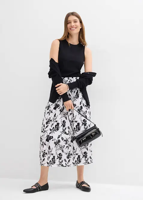 Mellanl&aring;ng kjol, bonprix