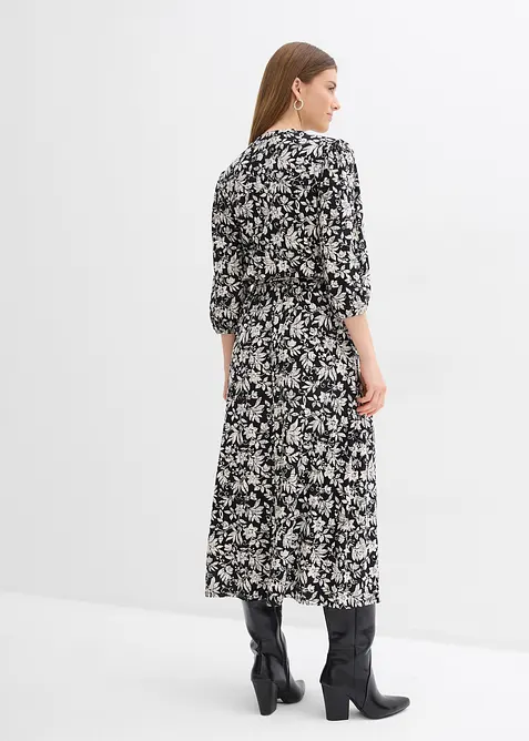 Jerseykl&auml;nning av viskosmix, bonprix