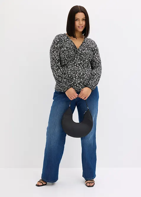 Topp i mjuk viskos, bonprix