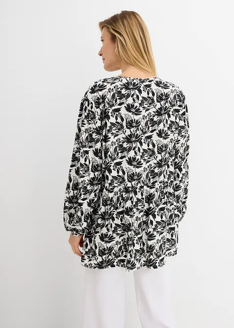 L&aring;ng tunika i viskos, bonprix