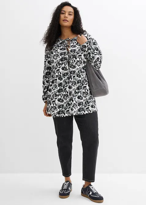 L&aring;ng tunika i viskos, bonprix