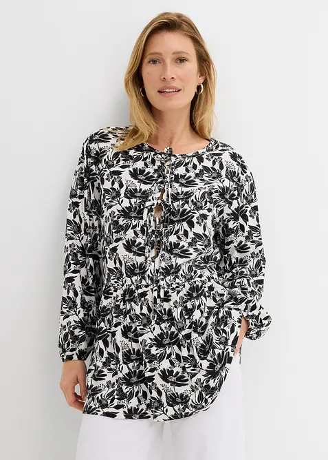 L&aring;ng tunika i viskos, bonprix