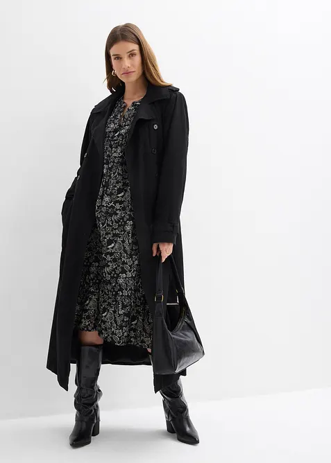 Mellanl&aring;ng kl&auml;nning i bomull, bonprix