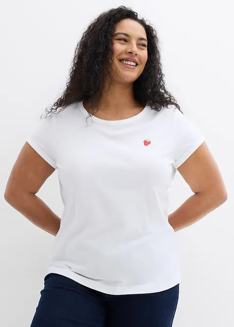 T-shirt i bomull, bonprix