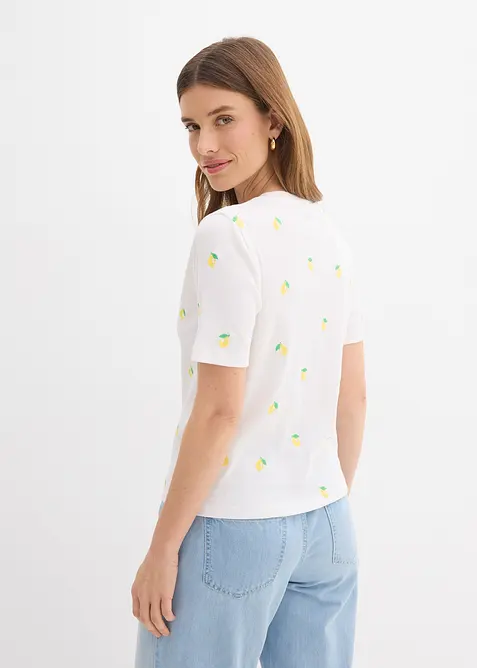 T-shirt av ekologisk bomull, bonprix