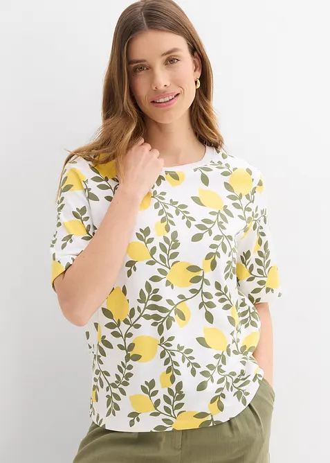 T-shirt av ekologisk bomull, bonprix