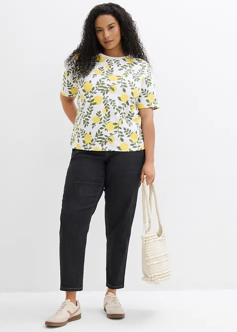 T-shirt av ekologisk bomull, bonprix