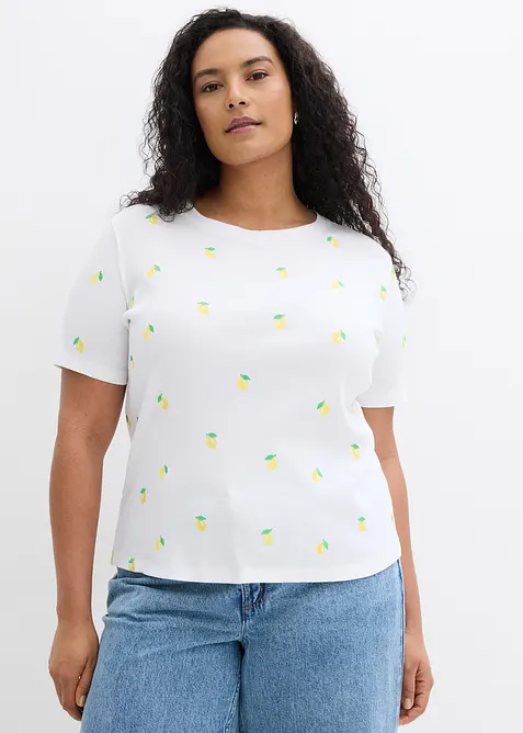 T-shirt av ekologisk bomull, bonprix