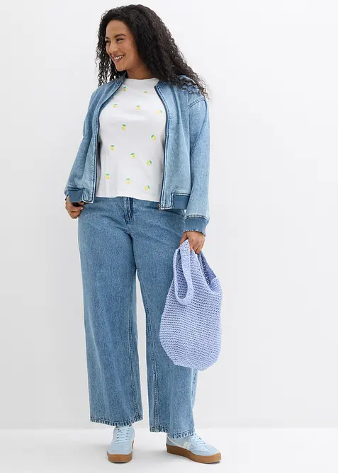 T-shirt av ekologisk bomull, bonprix